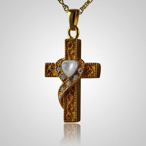 Swirl Cross Keepsake Jewelry II