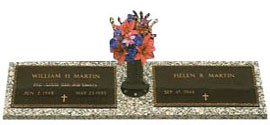 Bronze Veteran Grave Markers