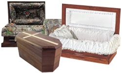 Wood Pet Caskets