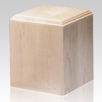 Contempo Wood Cremation Urn IV